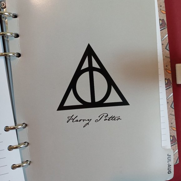 Harry Potter Hogwarts Planner Notebook Journal - Refillable - Picture 8 of 11